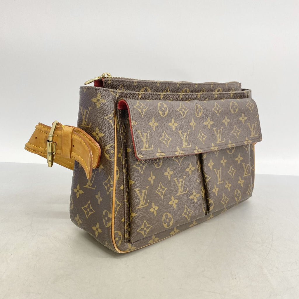 Louis Vuitton Shoulder Bag Monogram Viva-Cite GM Brown — view 2