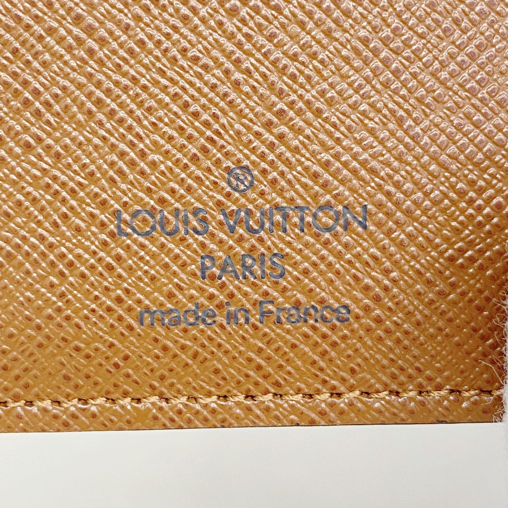 Louis Vuitton Wallet Monogram Porte Papier Zip Brown — view 4