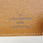Louis Vuitton Wallet Monogram Porte Papier Zip Brown — view 4