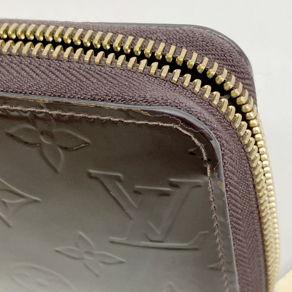 Louis Vuitton Wallet Vernis Zippy Amarante — view 6