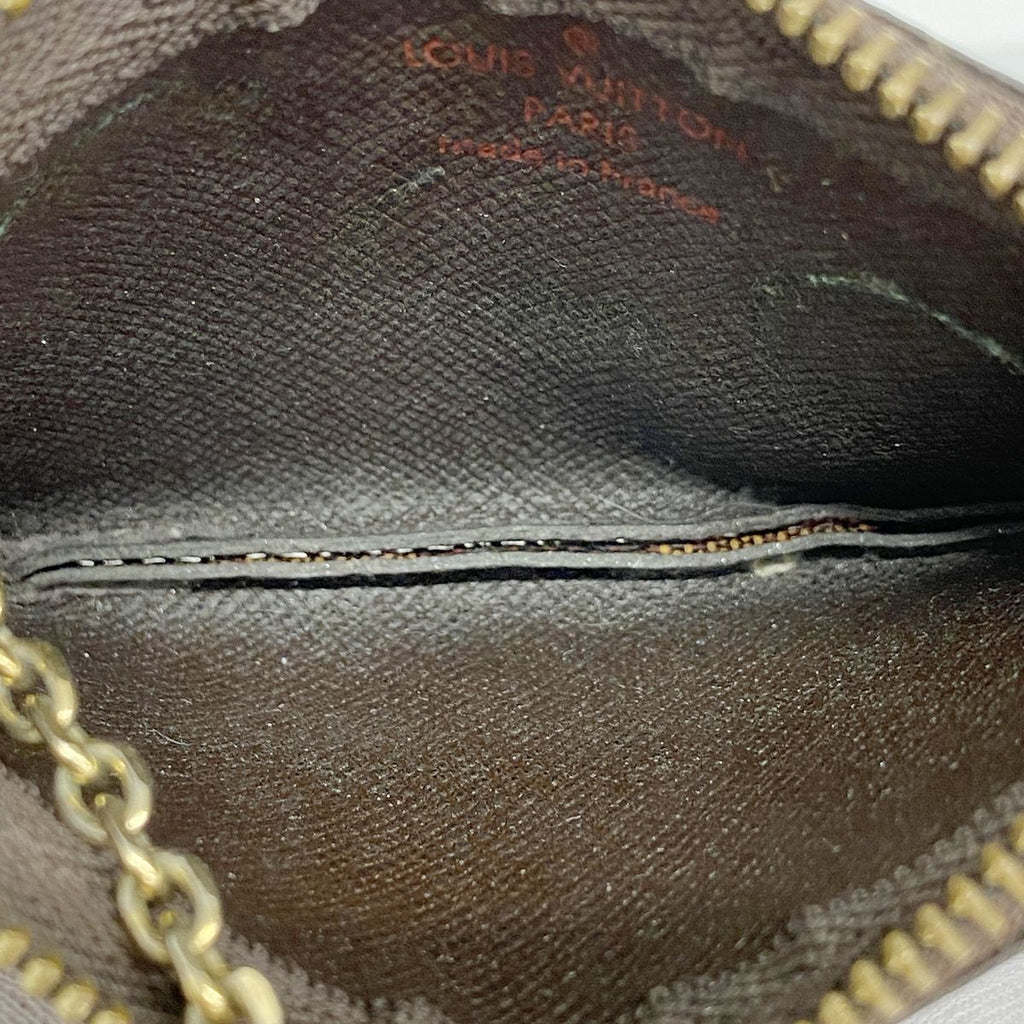 Louis Vuitton Coin Purse Damier Pochette Cles Ebene — view 3