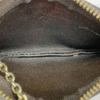 Louis Vuitton Coin Purse Damier Pochette Cles Ebene — view 3