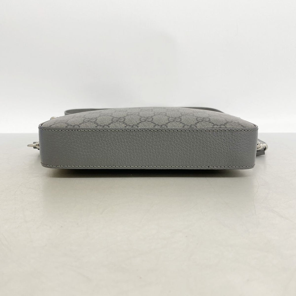 Gucci Shoulder Bag Ophidia Gray Silver — view 3