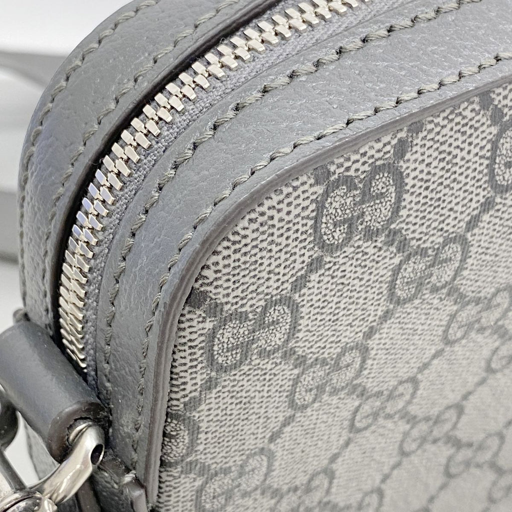 Gucci Shoulder Bag Ophidia Gray Silver — view 6