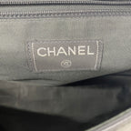 Chanel Shoulder Bag 2.55 Choco Bar Lambskin Black Silver — view 5