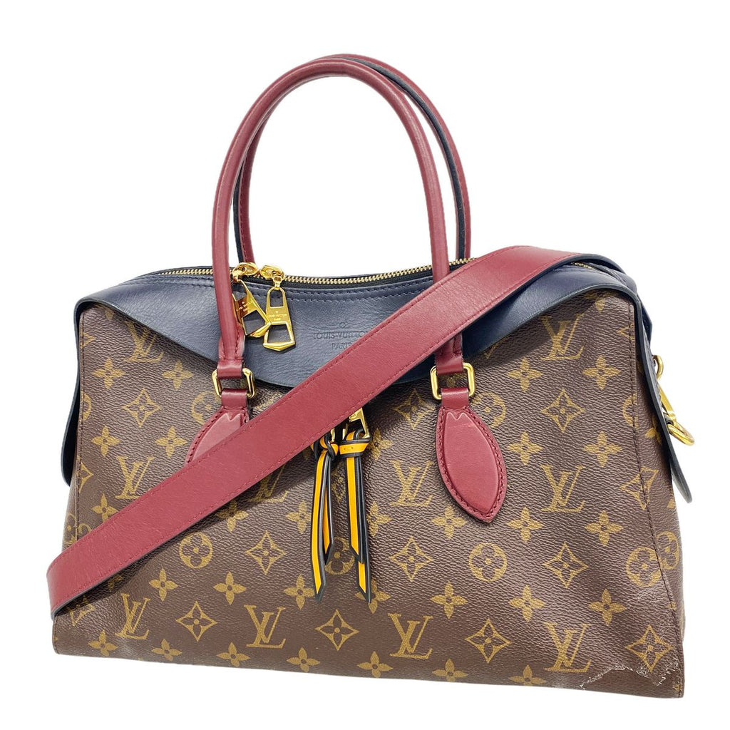 Louis Vuitton Handbag Monogram Tuileries Tote Marine Bordeaux 2-Way