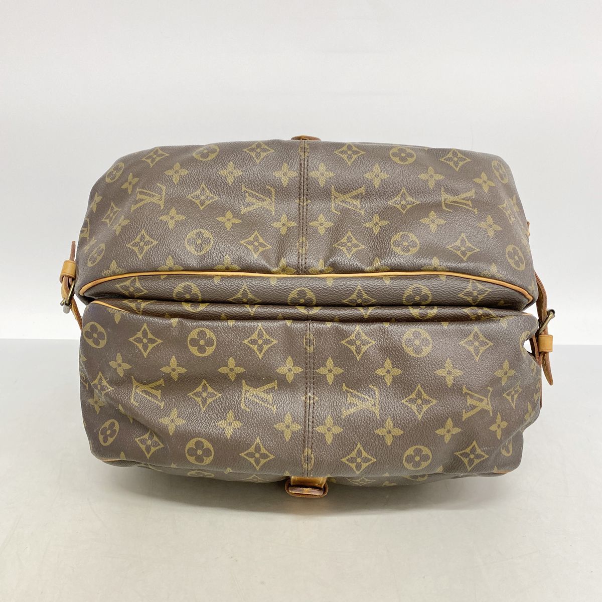 Louis Vuitton Shoulder Bag Monogram Saumur 35 Brown — view 3
