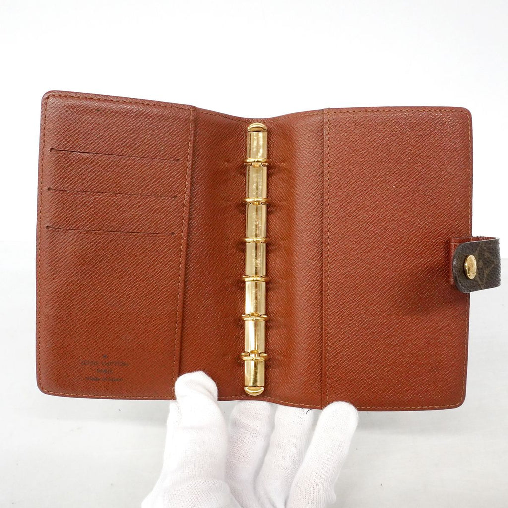 Louis Vuitton Agenda Cover Monogram PM Brown — view 4