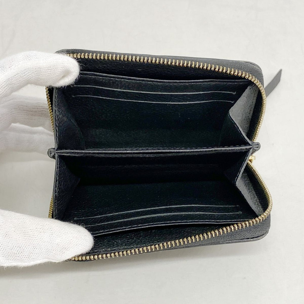 Louis Vuitton Coin Purse Monogram Empreinte Zippy Noir — view 3