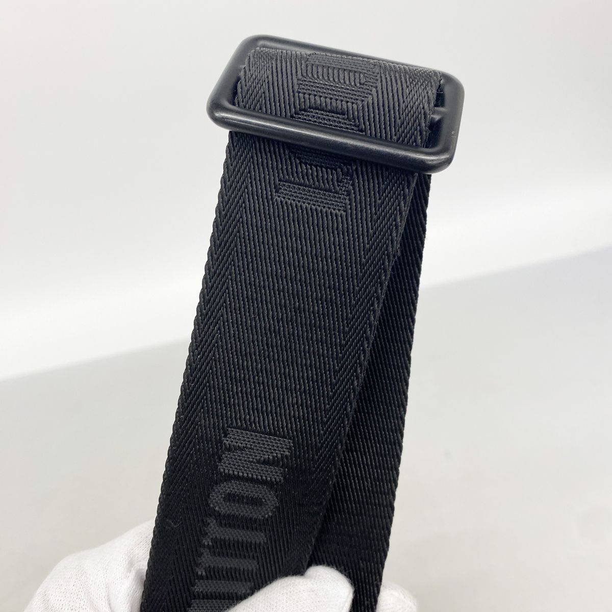 Louis Vuitton Belt Bag Monogram Shadow Rush Bumbag Black — view 8