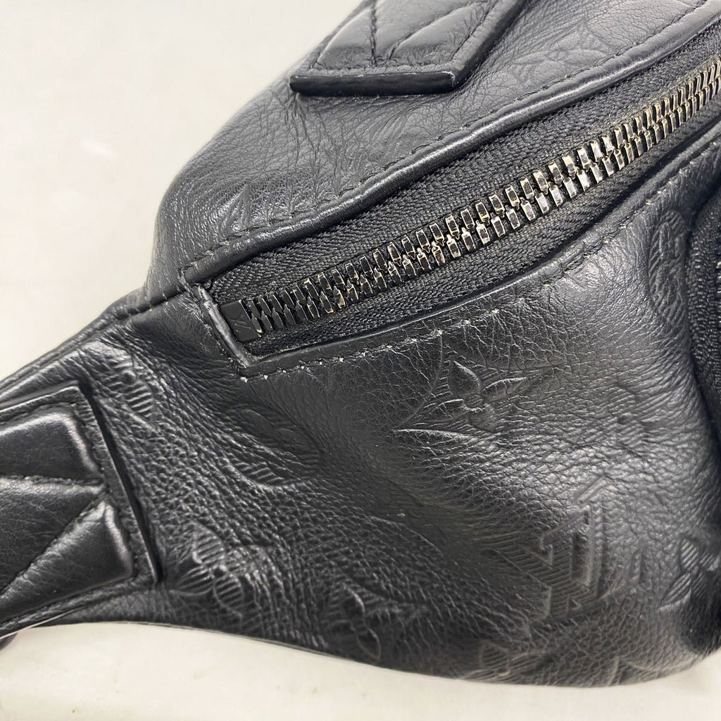 Louis Vuitton Belt Bag Monogram Shadow Rush Bumbag Black — view 7