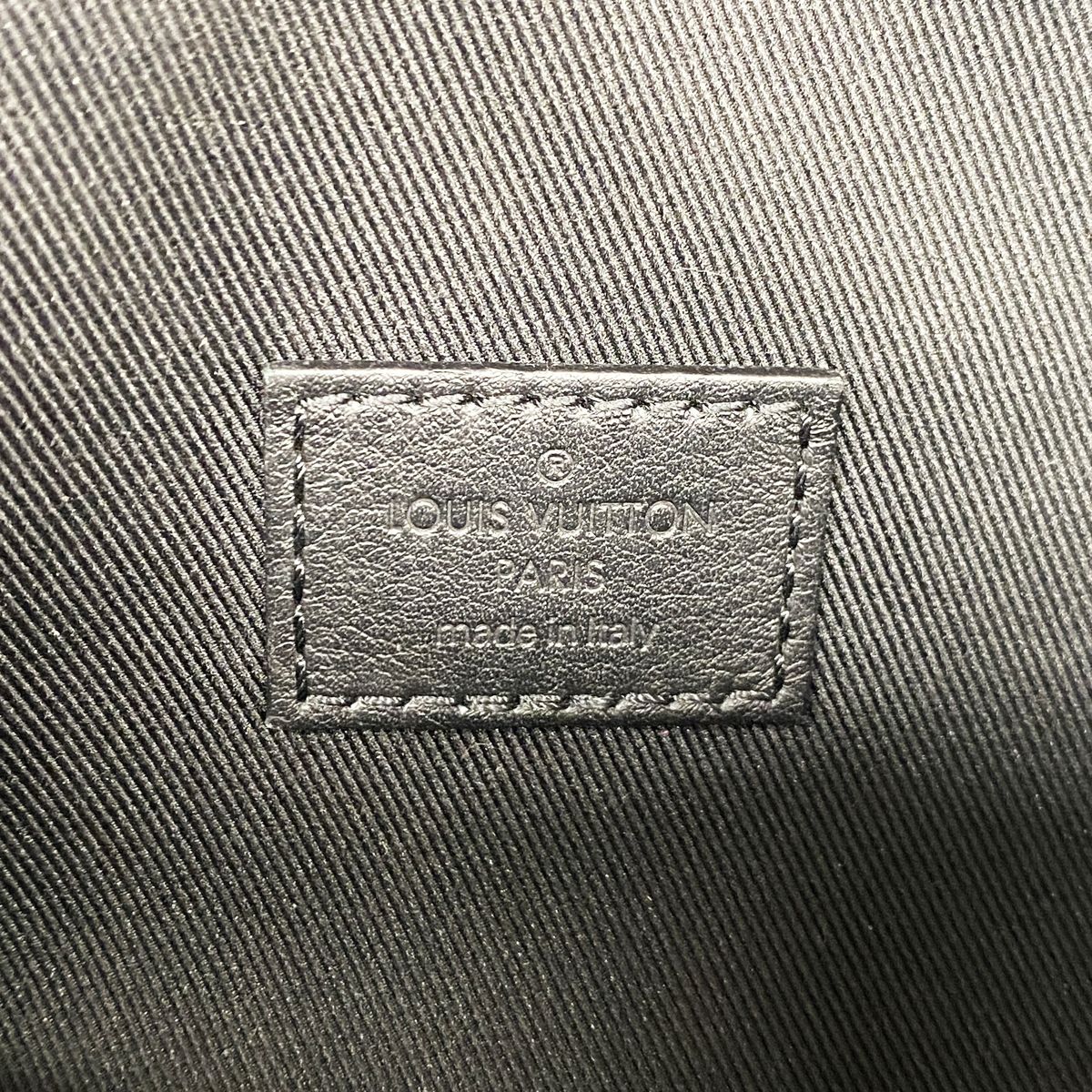 Louis Vuitton Belt Bag Monogram Shadow Rush Bumbag Black — view 5