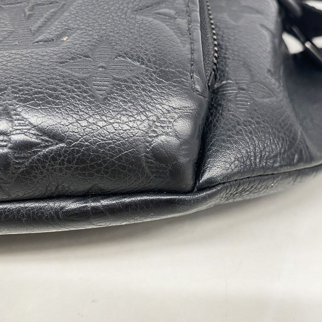 Louis Vuitton Belt Bag Monogram Shadow Rush Bumbag Black — view 6