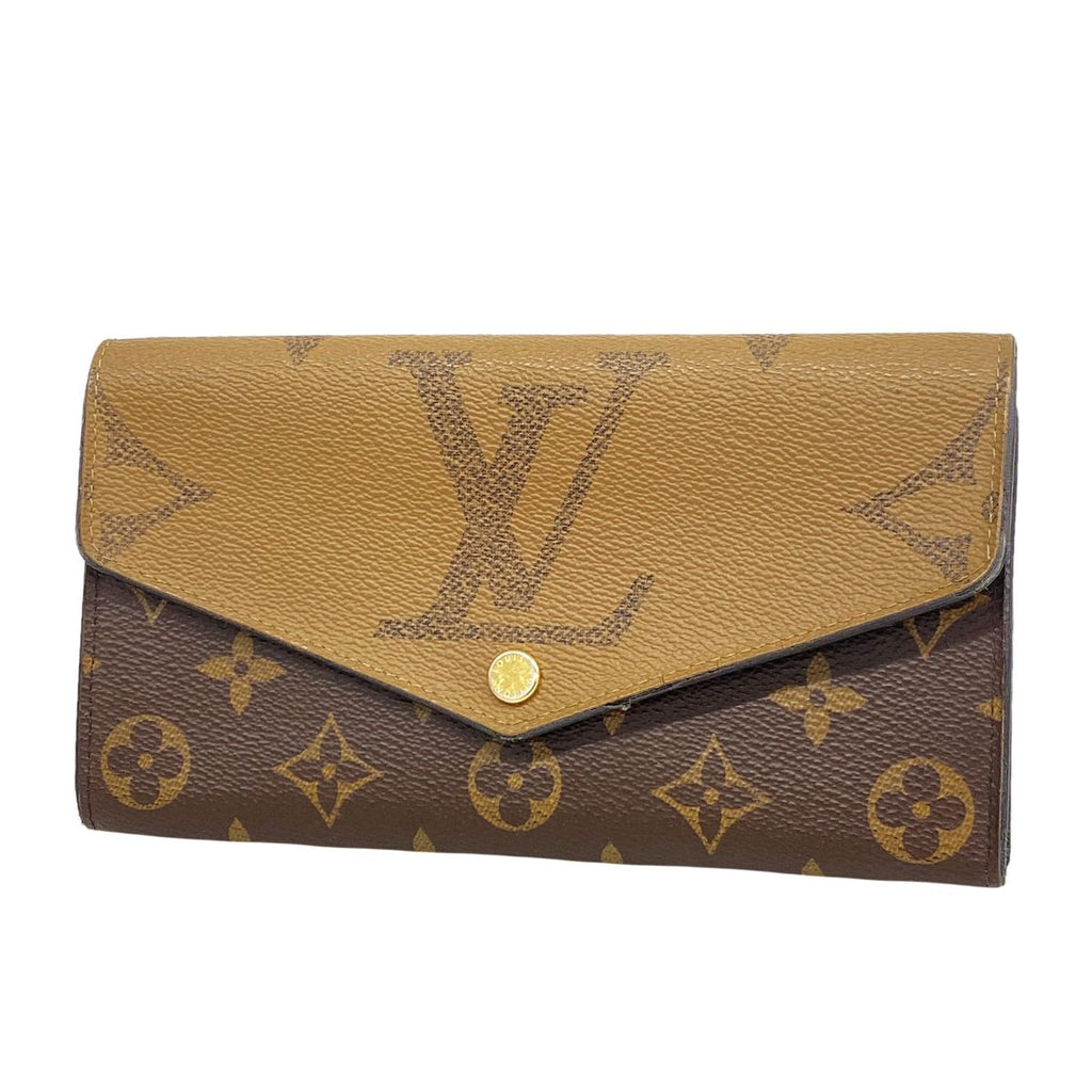 Louis Vuitton Wallet Monogram Giant Reverse Portefeuille Sarah Brown