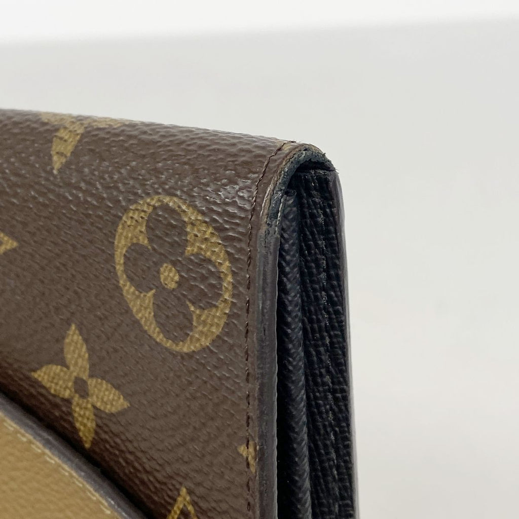 Louis Vuitton Wallet Monogram Giant Reverse Portefeuille Sarah Brown — view 7