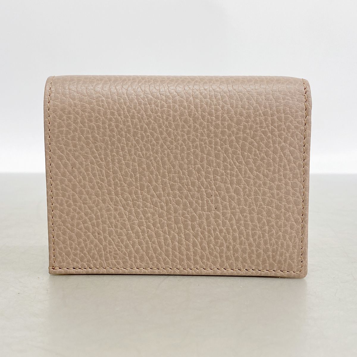 Gucci Wallet GG Marmont Leather Pink Brown Gold — view 7