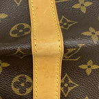 Louis Vuitton Boston Bag Monogram Keepall 45 Brown — view 8