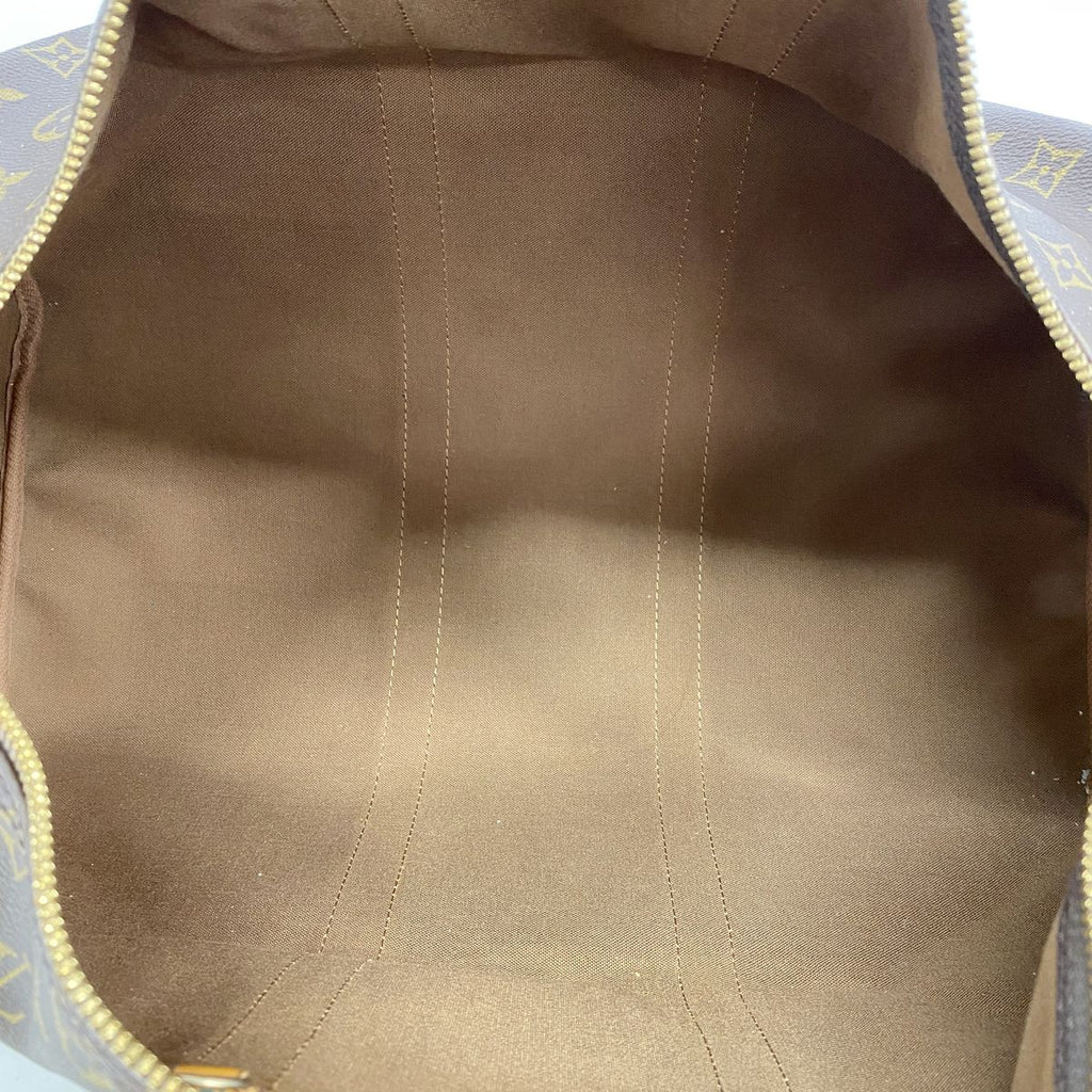 Louis Vuitton Boston Bag Monogram Keepall 45 Brown — view 4