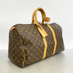 Louis Vuitton Boston Bag Monogram Keepall 45 Brown — view 2