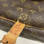 Louis Vuitton Shoulder Bag Monogram Saumur 35 Brown — view 7