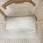 Louis Vuitton Tote Bag Damier Azur Neverfull MM White — view 4