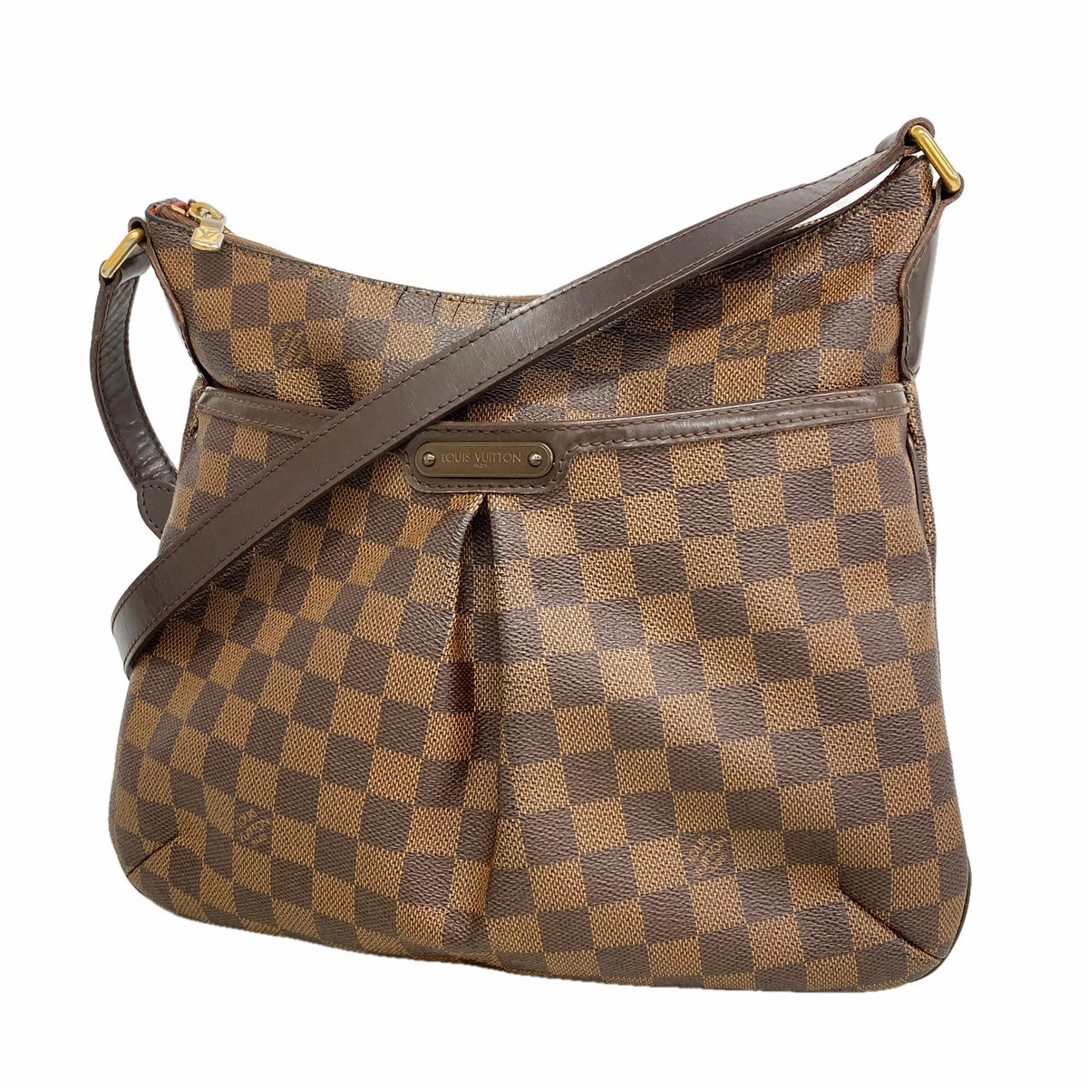 Louis Vuitton Shoulder Bag Damier Bloomsbury PM Ebene