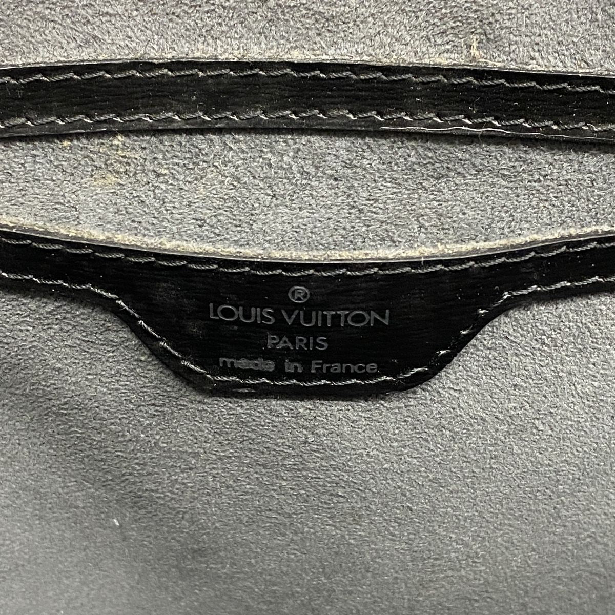 Louis Vuitton Handbag Epi Saint Jacques Noir — view 5