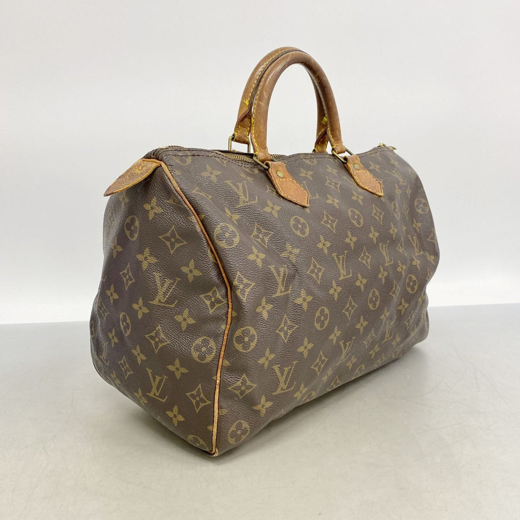 Louis Vuitton Handbag Monogram Speedy 35 Brown — view 2