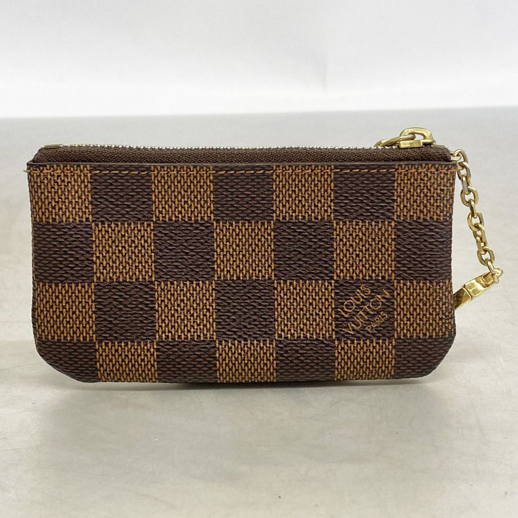 Louis Vuitton Coin Purse Damier Pochette Cles Ebene — view 7