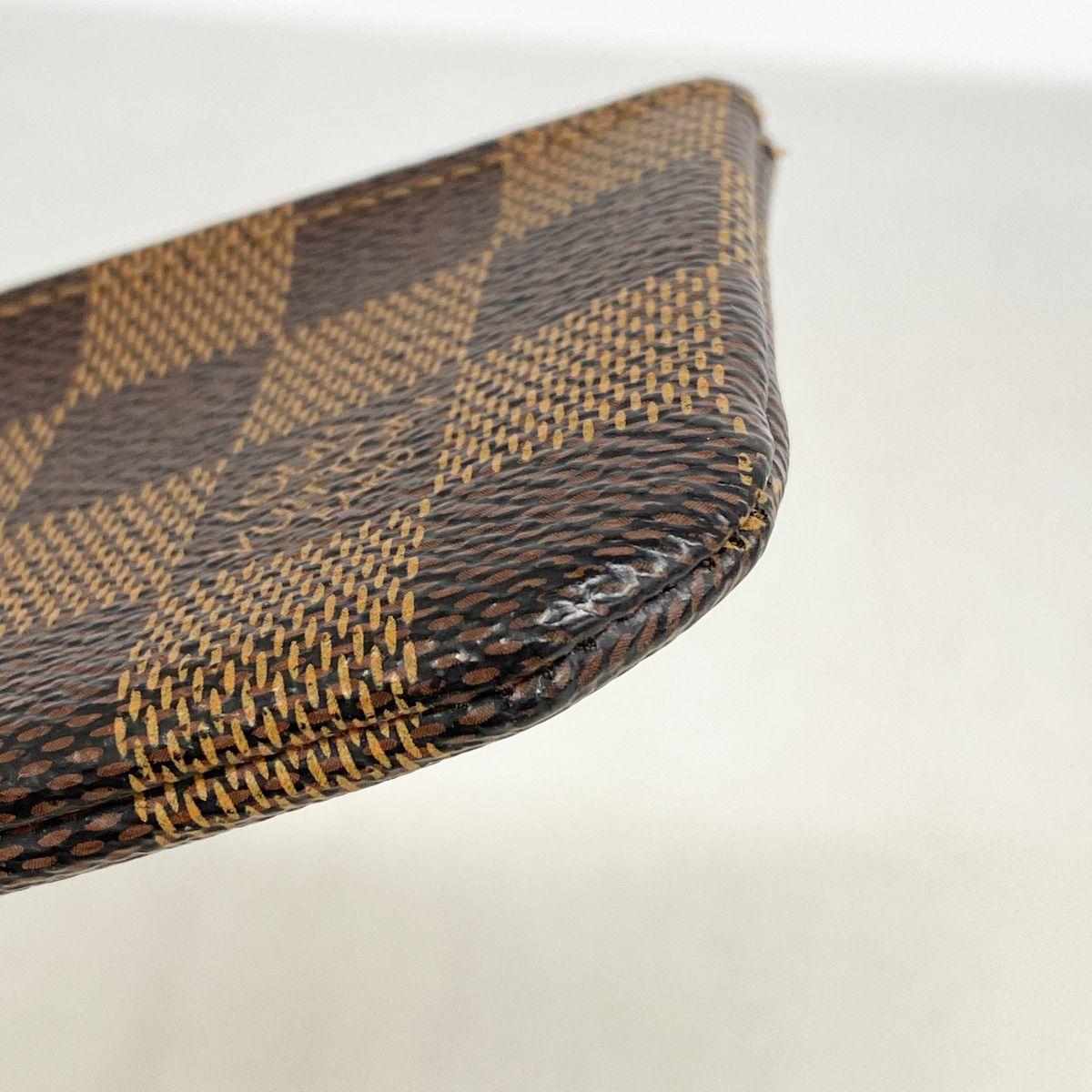 Louis Vuitton Coin Purse Damier Pochette Cles Ebene — view 5