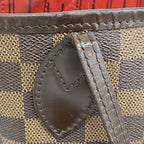 Louis Vuitton Tote Bag Damier Neverfull MM Ebene — view 8