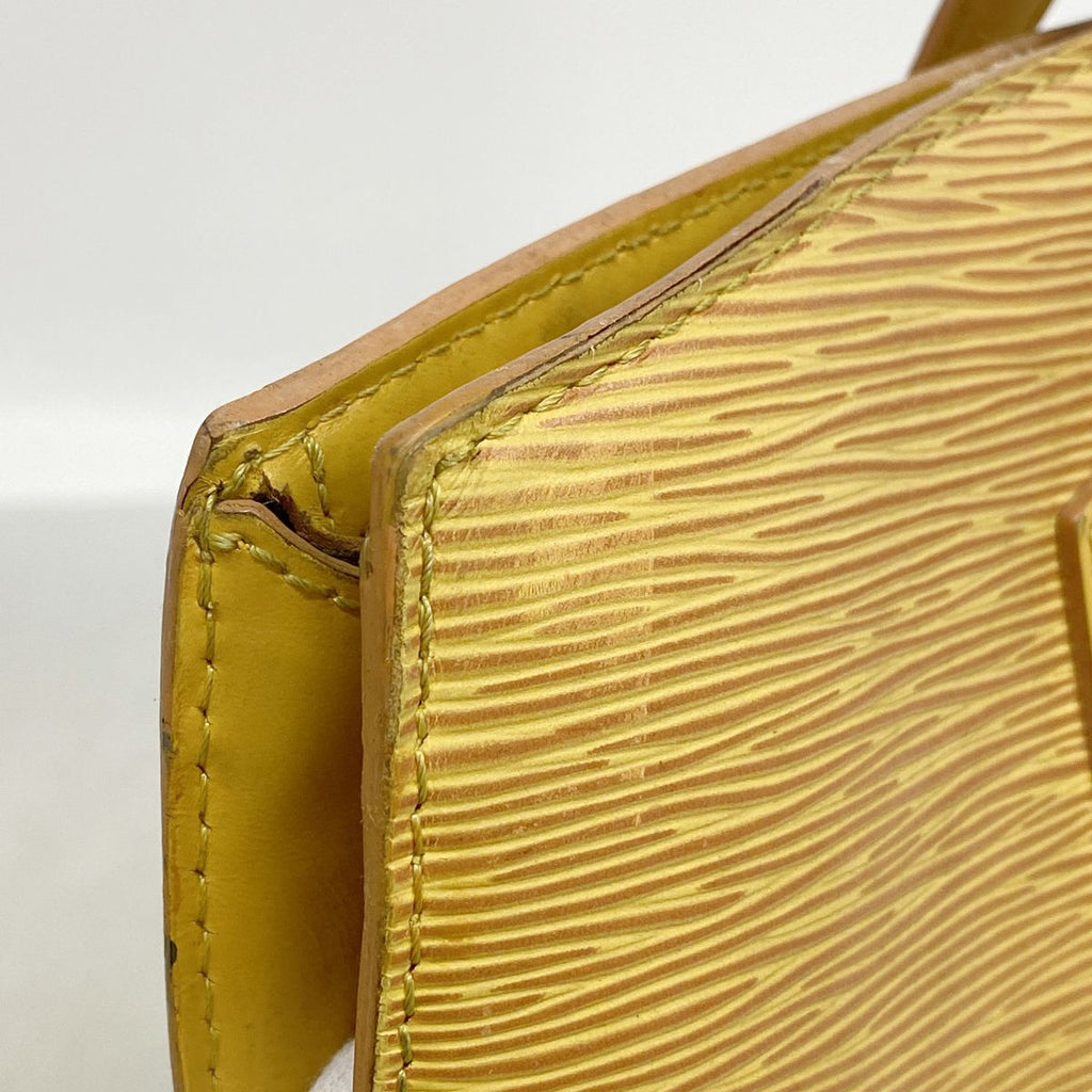 Louis Vuitton Shoulder Bag Epi Saint Jacques Shopping Jaune — view 7
