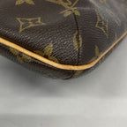 Louis Vuitton Shoulder Bag Monogram Musette Tango Short Strap Brown — view 6