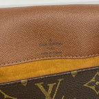Louis Vuitton Shoulder Bag Monogram Musette Tango Short Strap Brown — view 5