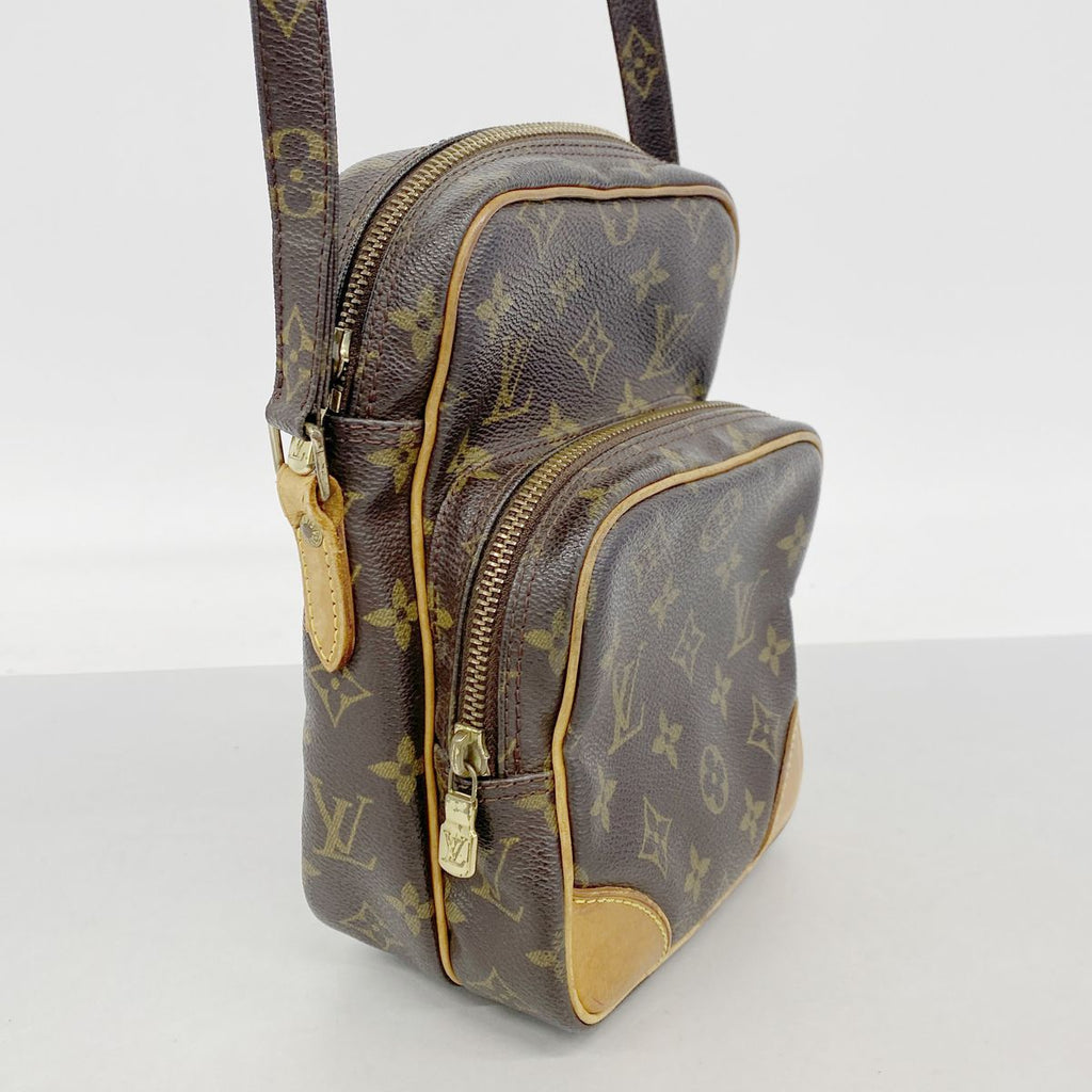 Louis Vuitton Shoulder Bag Monogram Amazon Brown — view 2
