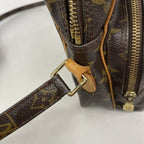 Louis Vuitton Shoulder Bag Monogram Amazon Brown — view 6