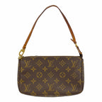 Louis Vuitton Pouch Monogram Pochette Accessoires Brown
