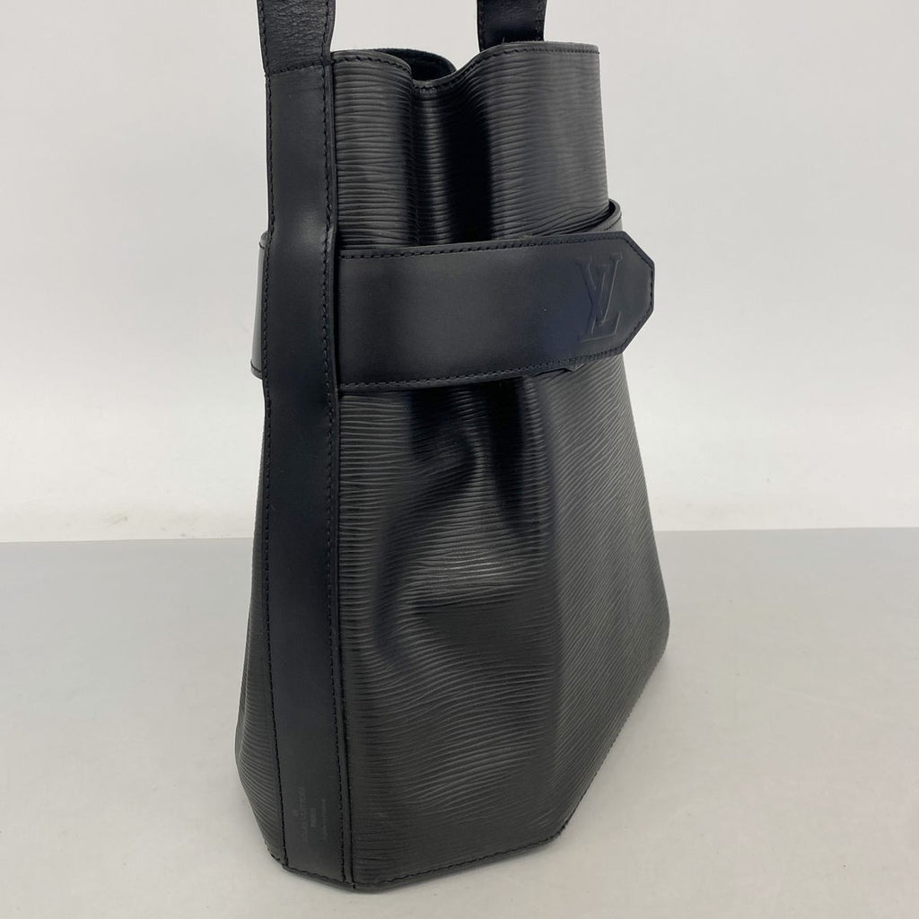 Louis Vuitton Shoulder Bag Epi Sac D'epaule PM Noir — view 2