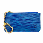 Louis Vuitton Coin Purse Epi Pochette Cles Toledo Blue