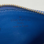 Louis Vuitton Coin Purse Epi Pochette Cles Toledo Blue — view 4