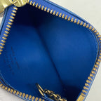 Louis Vuitton Coin Purse Epi Pochette Cles Toledo Blue — view 3