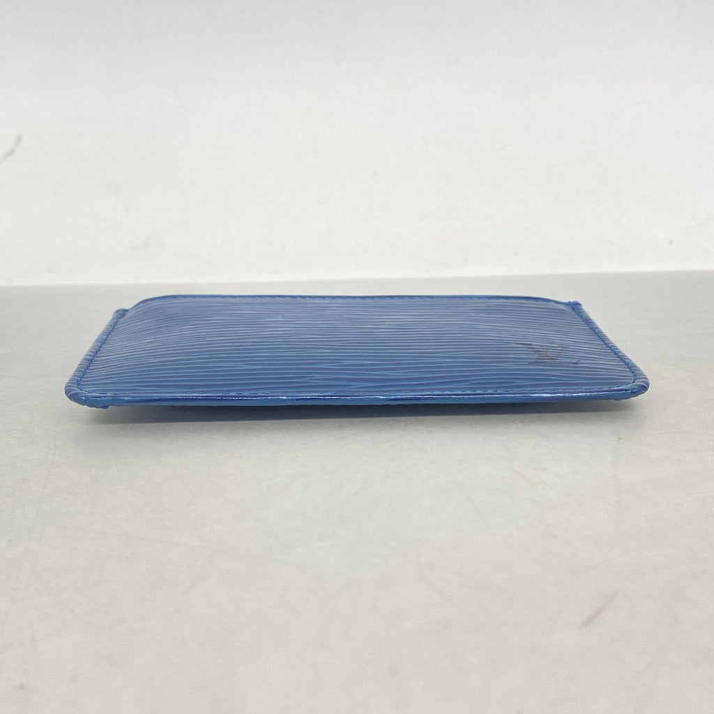 Louis Vuitton Coin Purse Epi Pochette Cles Toledo Blue — view 2