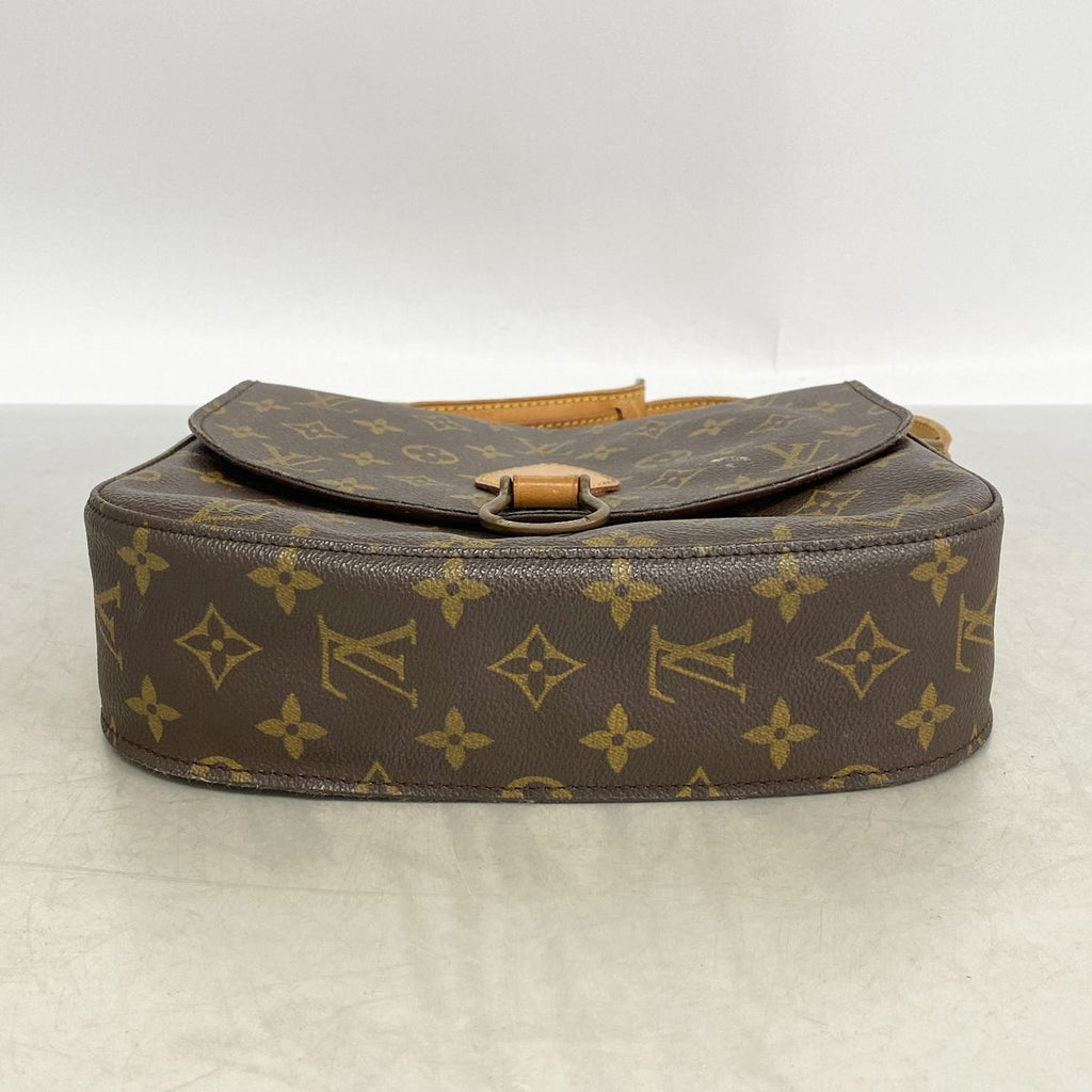 Louis Vuitton Shoulder Bag Monogram Cartouchiere GM Brown — view 3