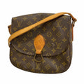 Louis Vuitton Shoulder Bag Monogram Cartouchiere GM Brown