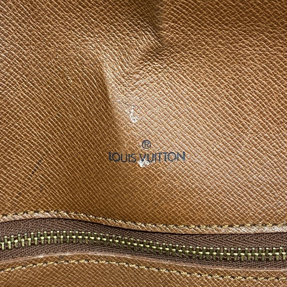 Louis Vuitton Shoulder Bag Monogram Cartouchiere GM Brown — view 5