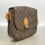 Louis Vuitton Shoulder Bag Monogram Cartouchiere GM Brown — view 2