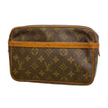 Louis Vuitton Clutch Monogram Compiegne 23 Brown