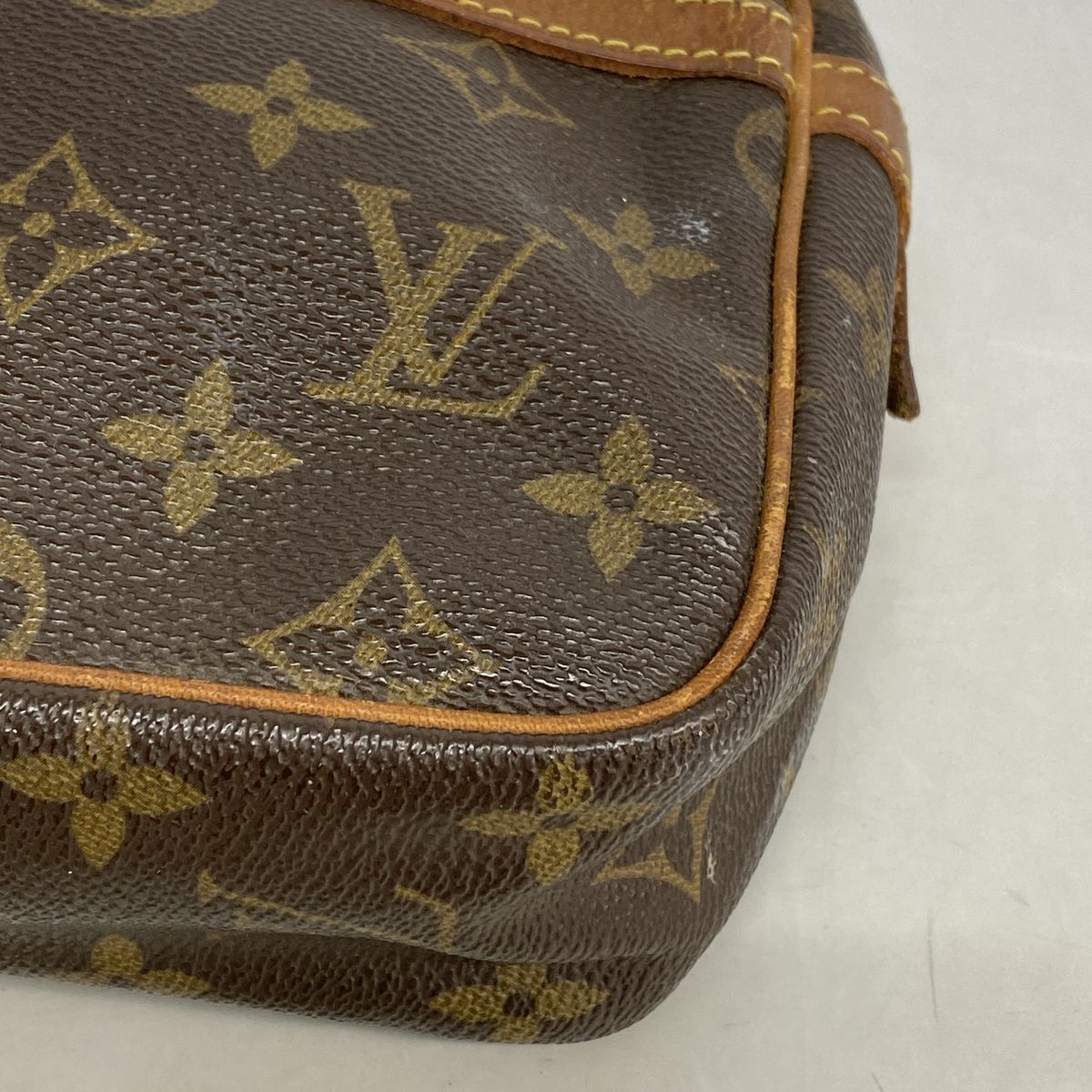 Louis Vuitton Clutch Monogram Compiegne 23 Brown — view 6