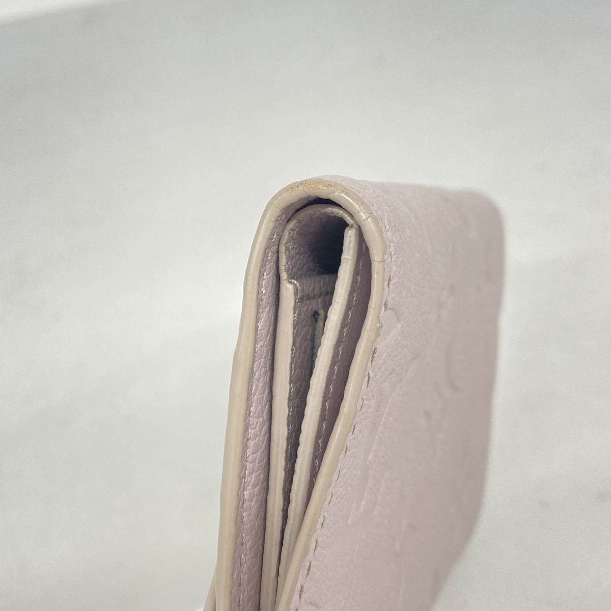 Louis Vuitton Trifold Wallet Monogram Empreinte Portefeuille Victorine Blue — view 6