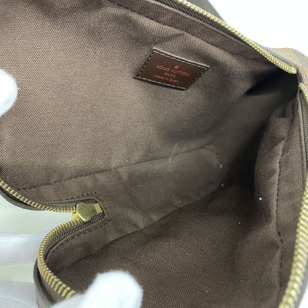 Louis Vuitton Belt Bag Damier Geronimos Ebene — view 4